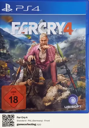 Far Cry 4 PlayStation 4, Germany box front