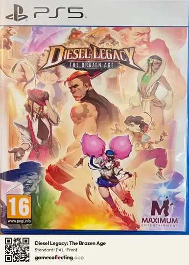Diesel Legacy: The Brazen Age PlayStation 5, PAL box front