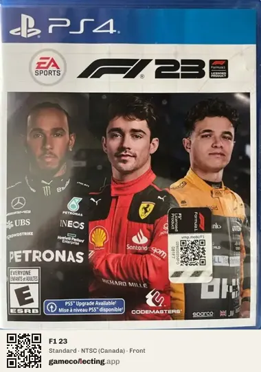 F1 23 PlayStation 4, Canada box front