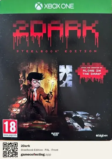 2Dark Xbox One, PAL box front