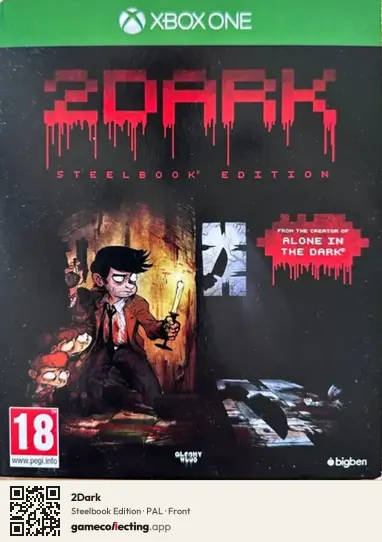 2Dark Xbox One, PAL box front