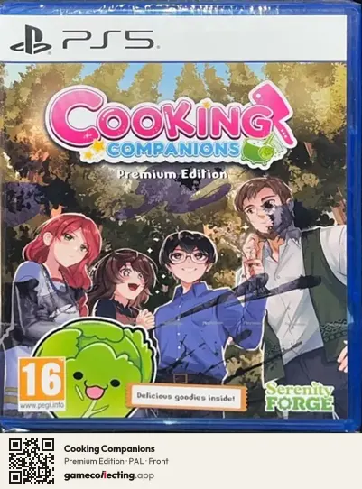 Cooking Companions PlayStation 5, PAL box front