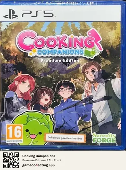 Cooking Companions PlayStation 5, PAL box front