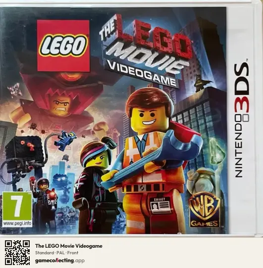The LEGO Movie Videogame Nintendo 3DS, PAL box front