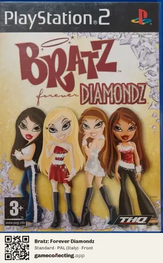 Bratz: Forever Diamondz PlayStation 2, Italy box front