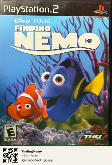 Finding Nemo PlayStation 2, NTSC box front