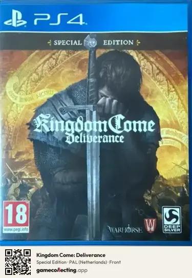 Kingdom Come: Deliverance PlayStation 4, Netherlands box front