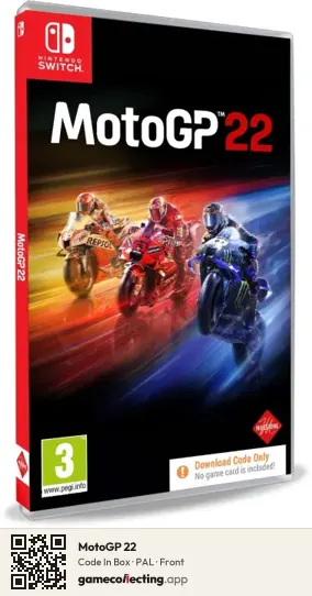 MotoGP 22 Nintendo Switch, PAL box front
