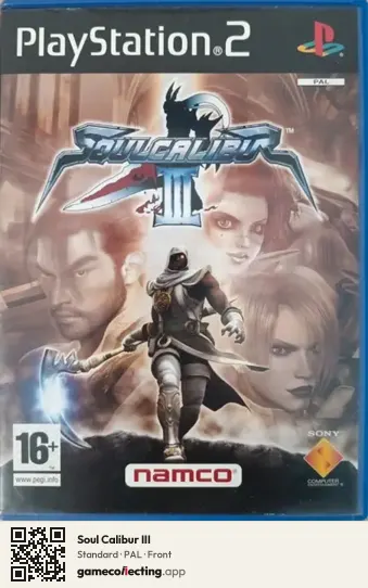 Soul Calibur III PlayStation 2, PAL box front