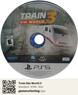 Train Sim World 3 PlayStation 5, NTSC disc