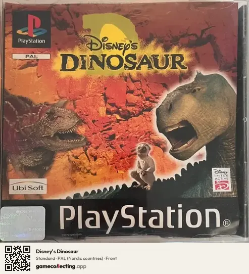 Disney's Dinosaur PlayStation, Nordic countries box front