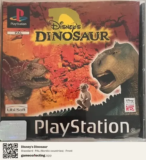 Disney's Dinosaur PlayStation, Nordic countries box front
