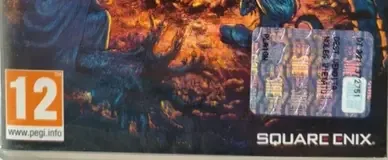 Octopath Traveler II, the PEGI square on its front