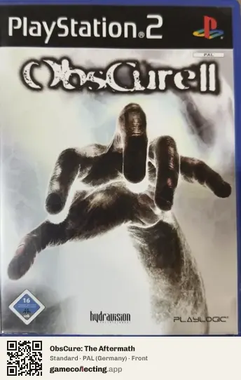 ObsCure: The Aftermath PlayStation 2, Germany box front