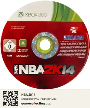 NBA 2K14 Xbox 360, PAL disc