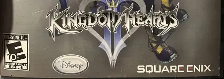 Kingdom Hearts II, the ESRB box on its front