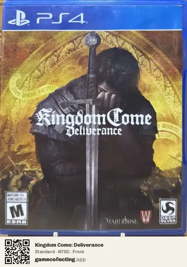 Kingdom Come: Deliverance PlayStation 4, NTSC box front