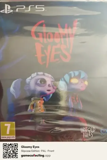 Gloomy Eyes PlayStation 5, PAL box front