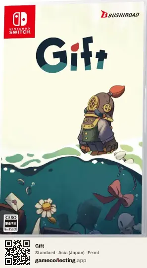 Gift Nintendo Switch, Japan box front