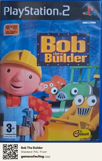 Bob The Builder PlayStation 2, PAL box front