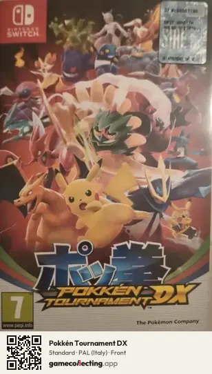 Pokkén Tournament DX Nintendo Switch, Italy box front