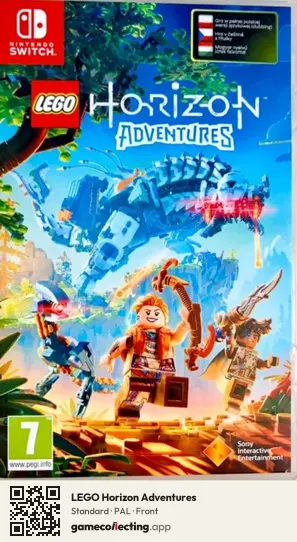 LEGO Horizon Adventures Nintendo Switch, PAL box front