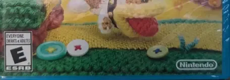 Yoshi's Woolly World, the ESRB box on its front