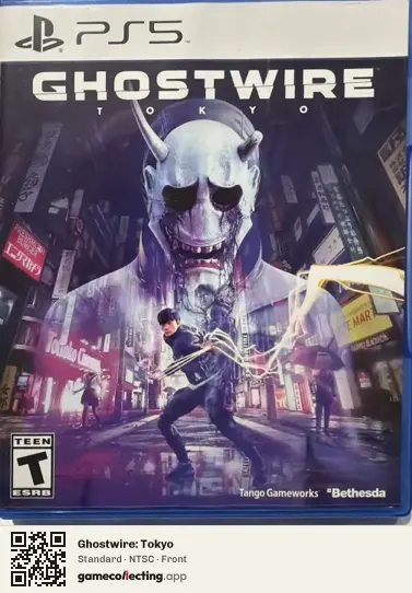 Ghostwire: Tokyo PlayStation 5, NTSC box front