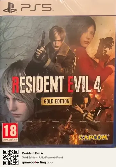 Resident Evil 4 PlayStation 5, France box front