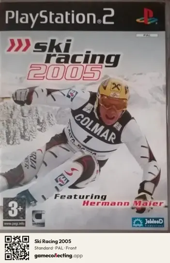 Ski Racing 2005 PlayStation 2, PAL box front