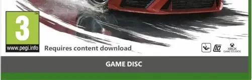 Forza Horizon 6, the PEGI square on its front