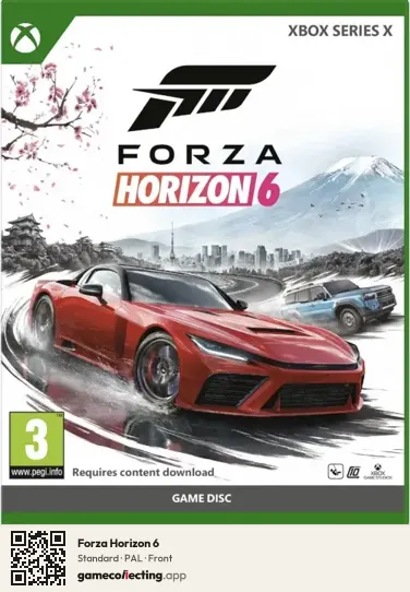 Forza Horizon 6 Xbox Series X, PAL box front