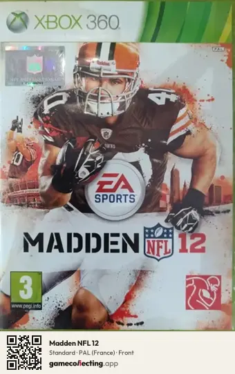 Madden NFL 12 Xbox 360, France box front