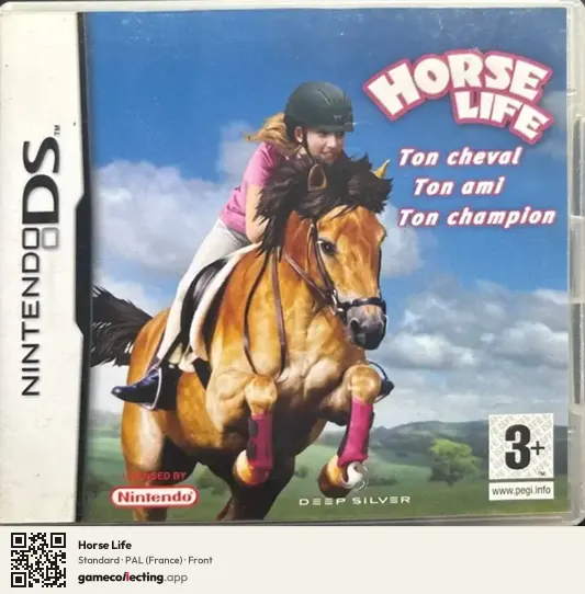 Horse Life Nintendo DS, France box front