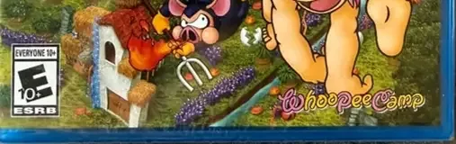Tomba!, the ESRB box on its front