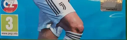 FIFA 19, the PEGI square on its front