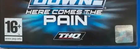 WWE Smackdown! Here Comes the Pain, the PEGI square on its front