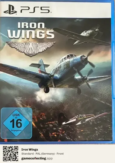 Iron Wings PlayStation 5, Germany box front