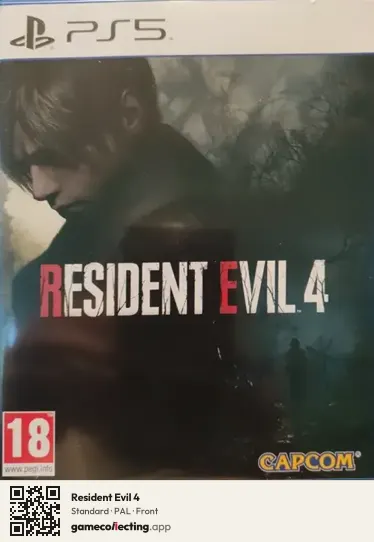 Resident Evil 4 PlayStation 5, PAL box front