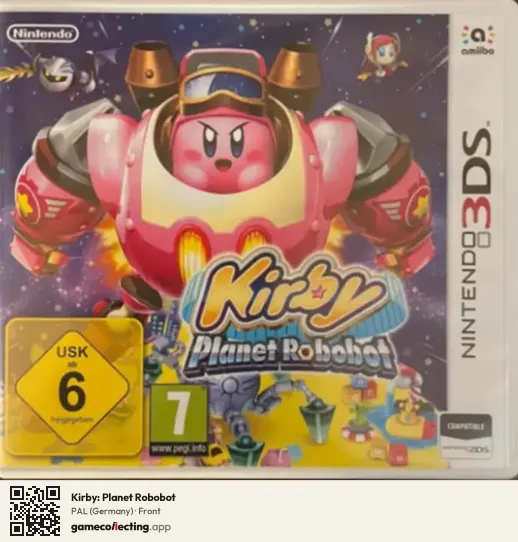 Kirby: Planet Robobot Nintendo 3DS, Germany box front