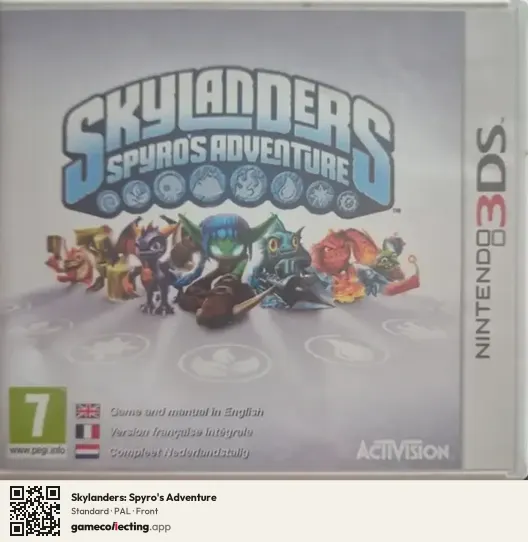 Skylanders: Spyro's Adventure Nintendo 3DS, PAL box front