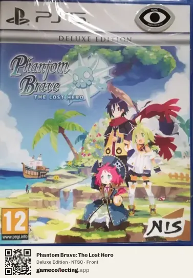 Phantom Brave: The Lost Hero PlayStation 5, NTSC box front