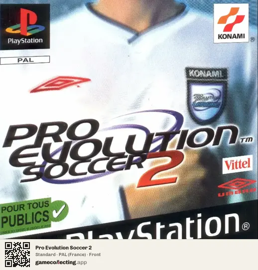 Pro Evolution Soccer 2 PlayStation, France box front