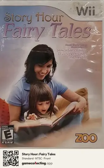 Story Hour: Fairy Tales Nintendo Wii, NTSC box front