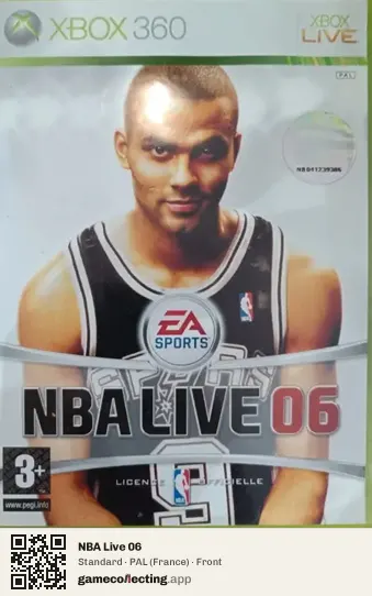 NBA Live 06 Xbox 360, France box front