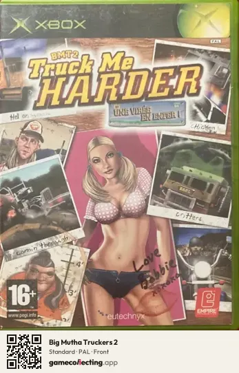 Big Mutha Truckers 2 Xbox, PAL box front