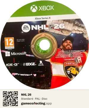 NHL 26 Xbox Series X, PAL disc