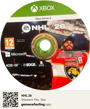 NHL 26 Xbox Series X, PAL disc
