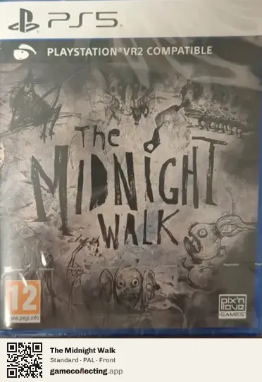 The Midnight Walk PlayStation 5, PAL box front