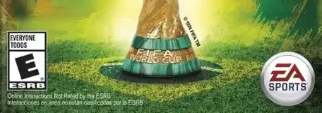 2014 FIFA World Cup Brazil, the ESRB box on its front